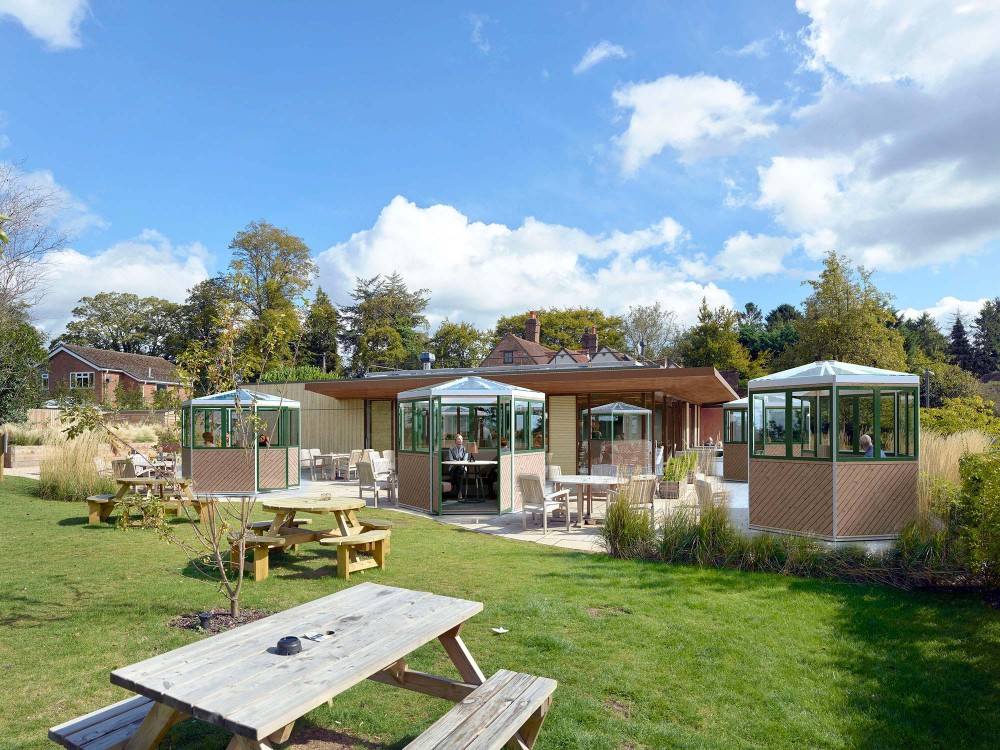 architectural exterior photomontage of the Polecat Inn in Great Missenden