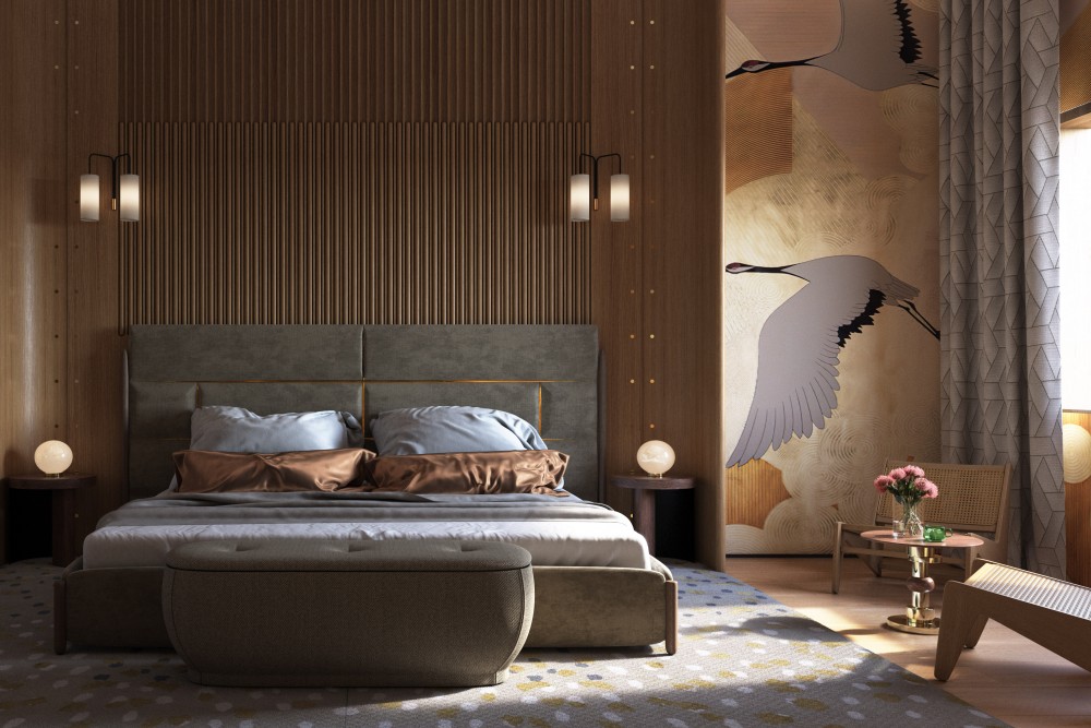 interior rendering bedroom cgi Saudi Arabia