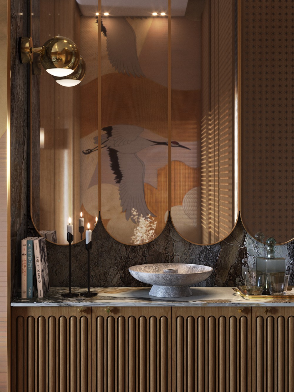 interior rendering bedroom cgi Saudi Arabia